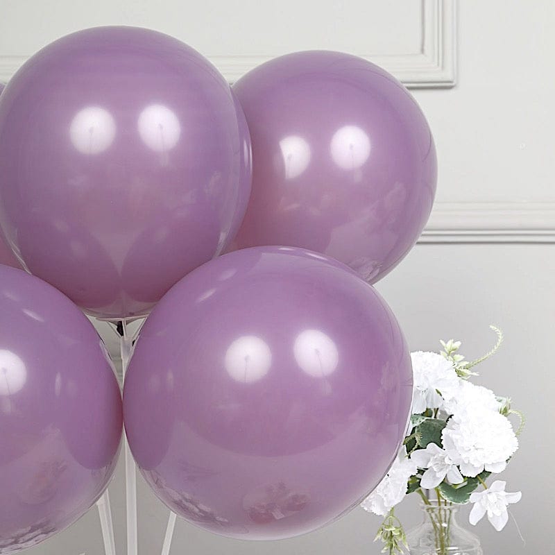 25 Matte 12" Round Latex Party Balloons