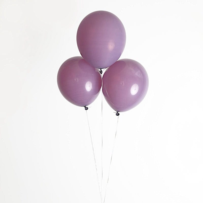 25 Matte 12" Round Latex Party Balloons