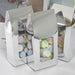 25 Metallic Tote Party Favor Boxes with Window
