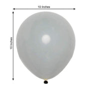 25 pcs 10" Round Double Stuffed Latex Balloons