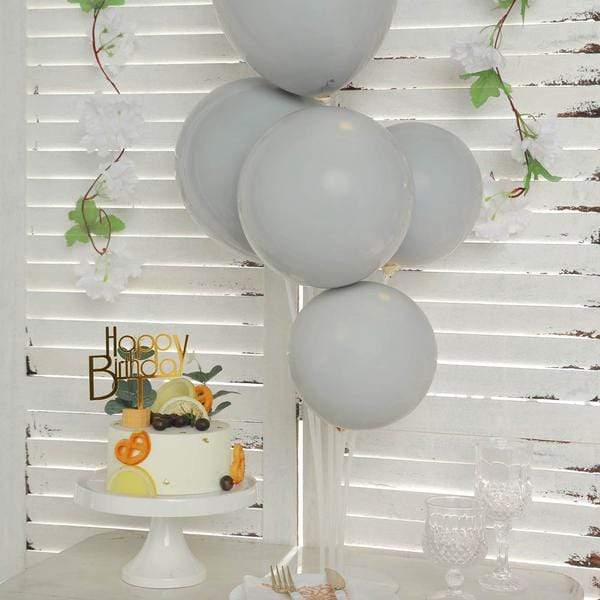 25 pcs 10" Round Double Stuffed Latex Balloons