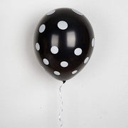 25 pcs 12" Latex Balloons with Polka Dots