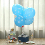 25 pcs 12" Latex Balloons with Polka Dots