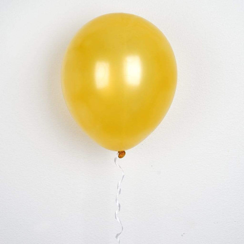 25 pcs 12" Metallic Latex Balloons