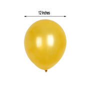 25 pcs 12" Metallic Latex Balloons