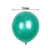 25 pcs 12" Metallic Latex Balloons