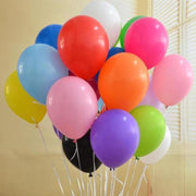 25 pcs 12" Metallic Latex Balloons