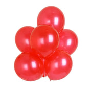 25 pcs 12" Metallic Latex Balloons