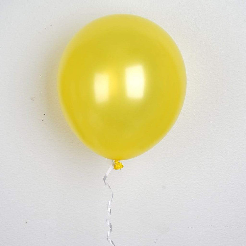 25 pcs 12" Metallic Latex Balloons