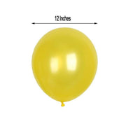 25 pcs 12" Metallic Latex Balloons