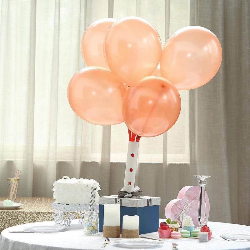 25 pcs 12" Metallic Latex Balloons