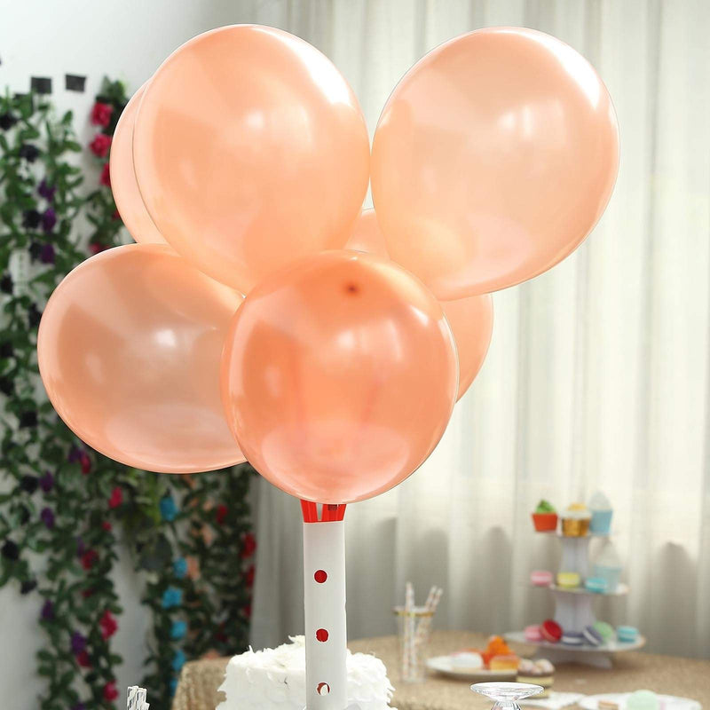 25 pcs 12" Metallic Latex Balloons