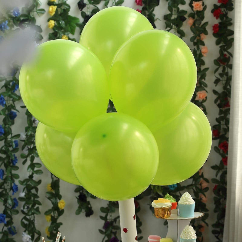 25 pcs 12" Metallic Latex Balloons