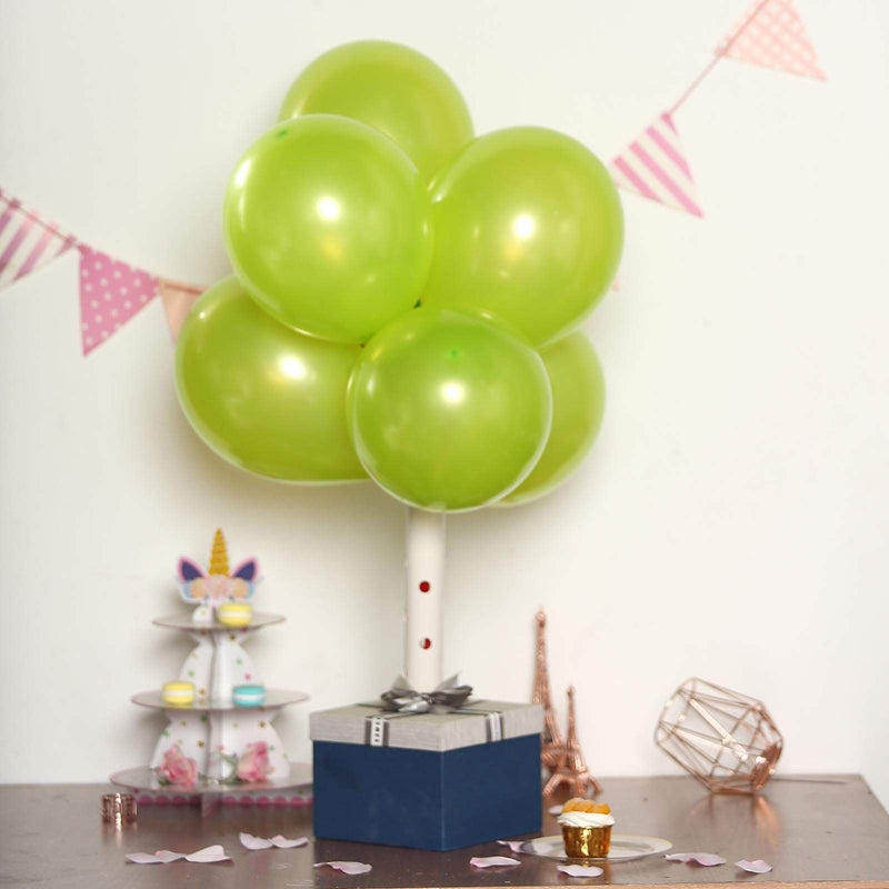 25 pcs 12" Metallic Latex Balloons