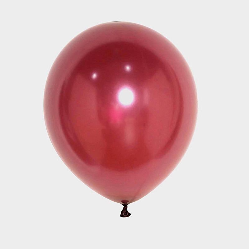 25 pcs 12" Metallic Latex Balloons