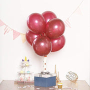 25 pcs 12" Metallic Latex Balloons