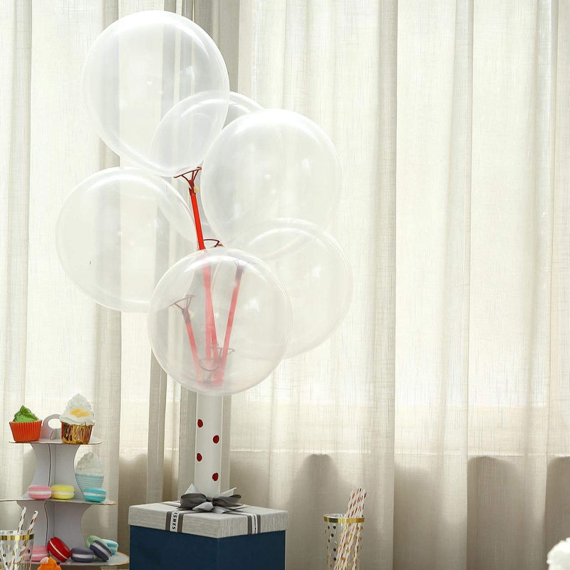 25 pcs 12" Metallic Latex Balloons