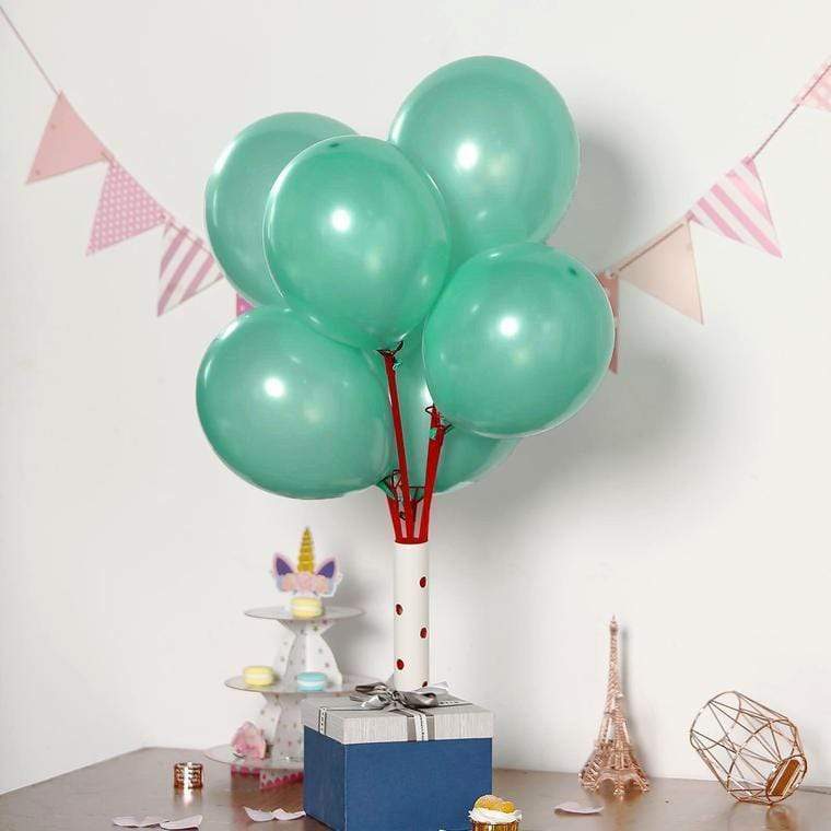 25 pcs 12" Metallic Latex Balloons