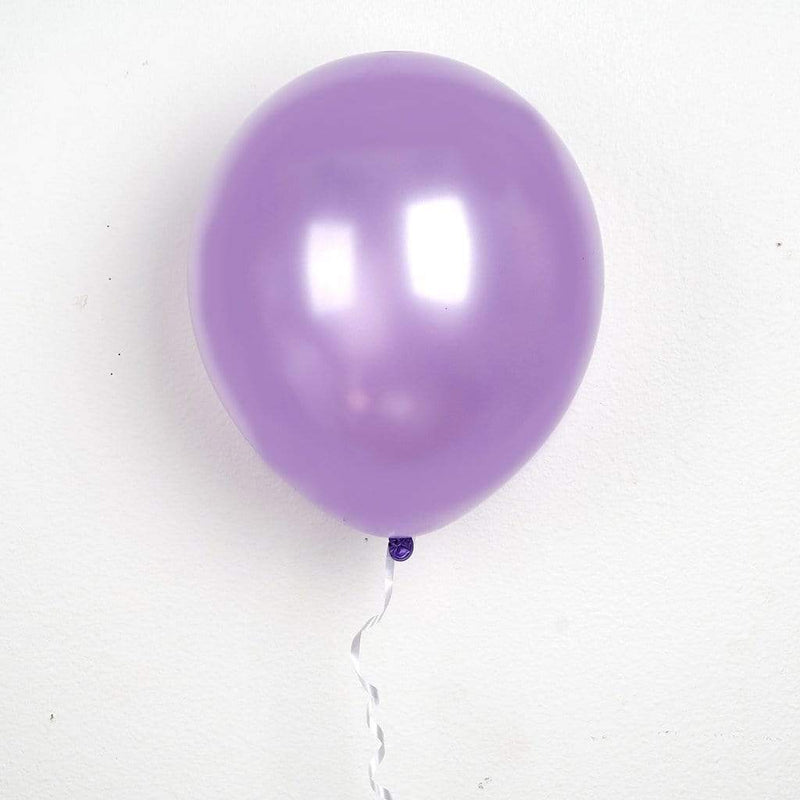 25 pcs 12" Metallic Latex Balloons