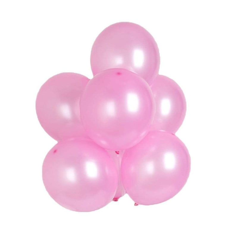 25 pcs 12" Metallic Latex Balloons