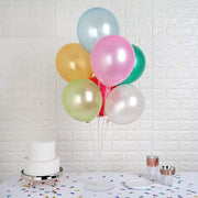 25 pcs 12" Metallic Latex Balloons