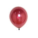 25 pcs 12" Metallic Latex Balloons BLOON_RND_BURG