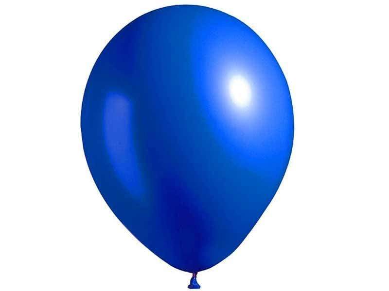 25 pcs 12" Metallic Latex Balloons BLOON_RND_ROY