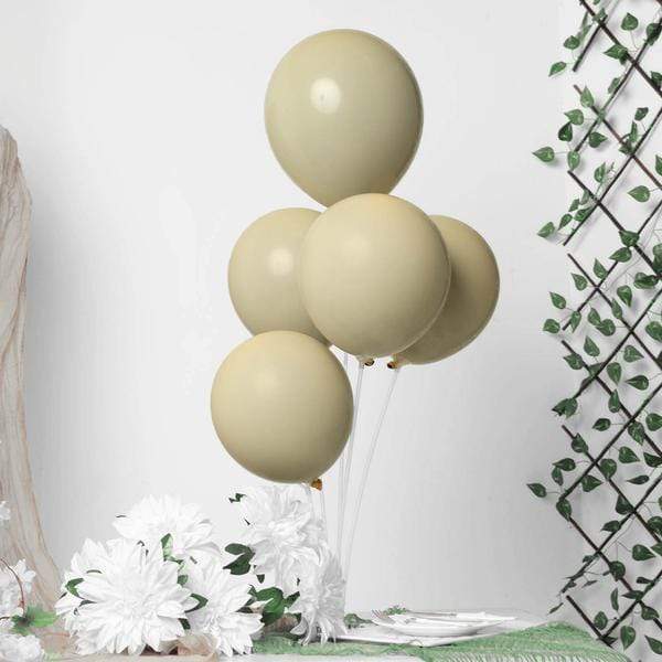 25 pcs 12" Round Double Stuffed Latex Balloons