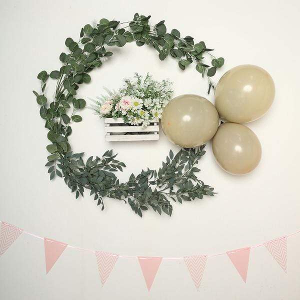 25 pcs 12" Round Double Stuffed Latex Balloons