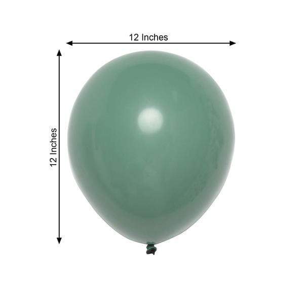 25 pcs 12" Round Double Stuffed Latex Balloons