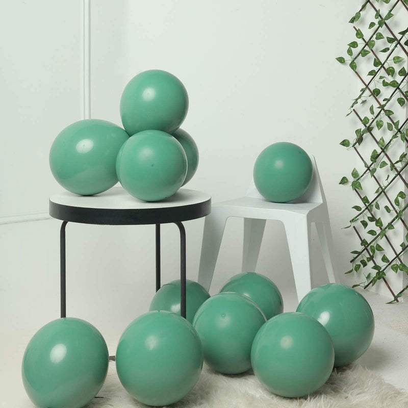 25 pcs 12" Round Double Stuffed Latex Balloons