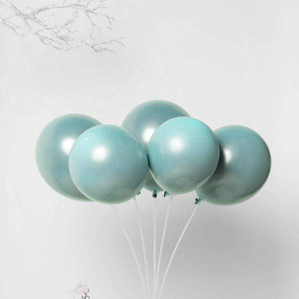 25 pcs 12" Round Double Stuffed Latex Balloons