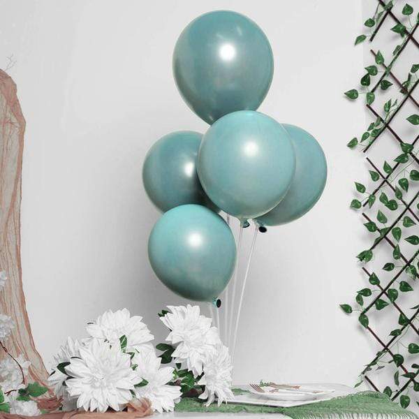 25 pcs 12" Round Double Stuffed Latex Balloons