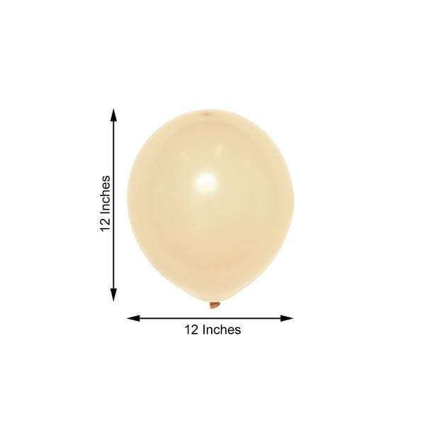 25 pcs 12" Round Latex Balloons