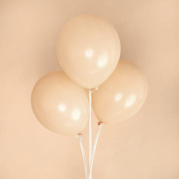 25 pcs 12" Round Latex Balloons