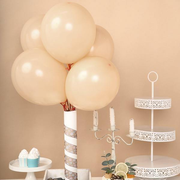 25 pcs 12" Round Latex Balloons