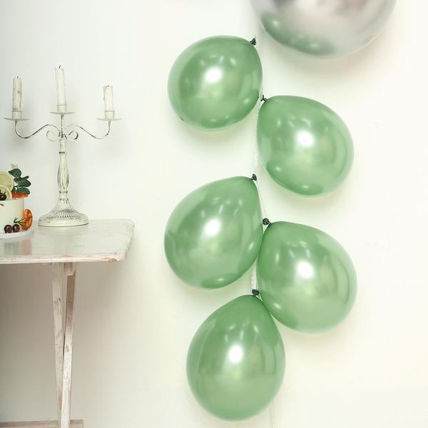 25 pcs 12" Round Latex Balloons