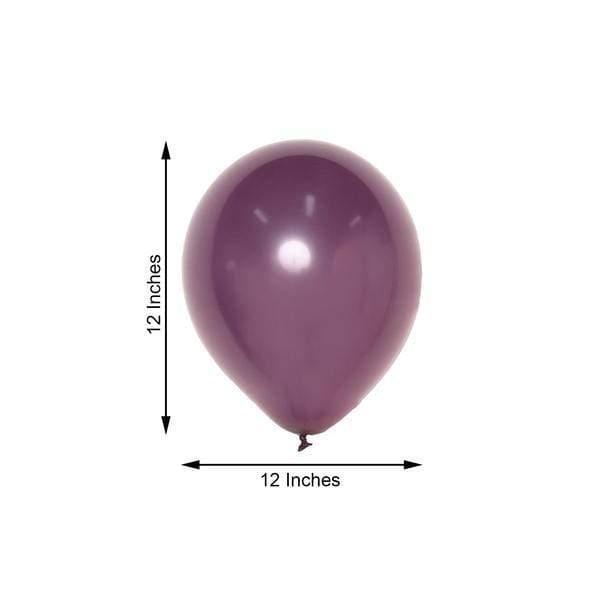 25 pcs 12" Round Latex Balloons