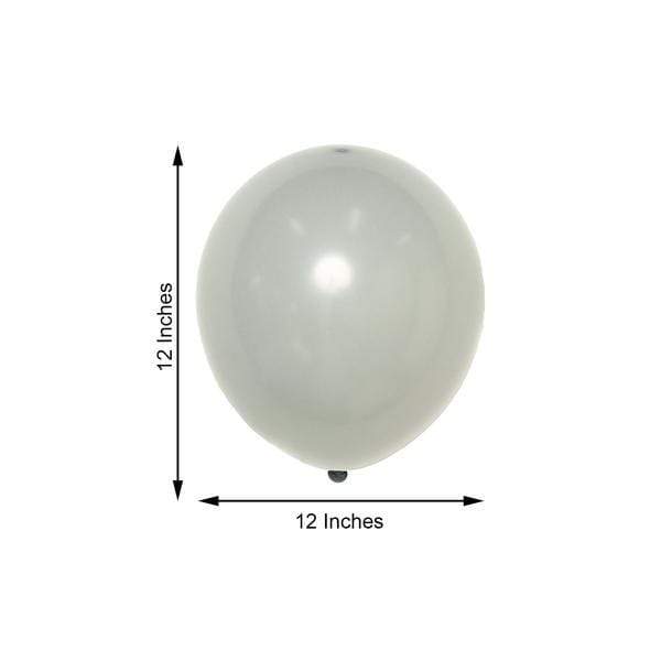 25 pcs 12" Round Latex Balloons