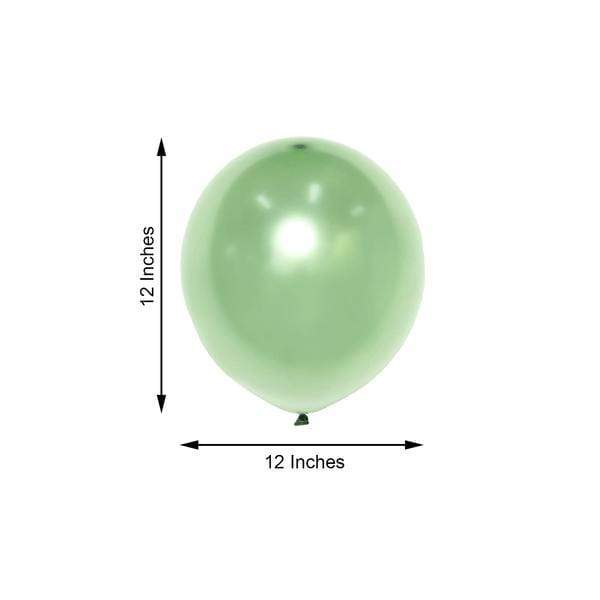 25 pcs 12" Round Latex Balloons