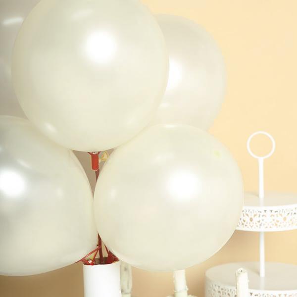 25 pcs 12" Round Latex Balloons