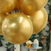 25 pcs 12" Round Metallic Latex Balloons
