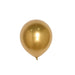 25 pcs 12" Round Metallic Latex Balloons BLOON_MET_GOLD