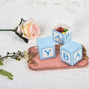 25 pcs 2" Cube Baby Shower Party Favor Boxes