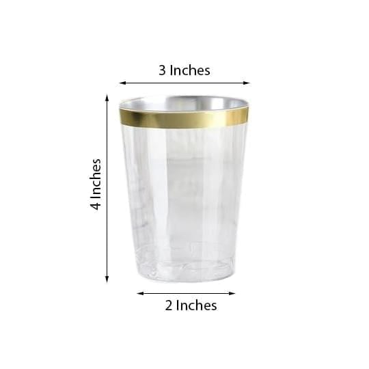 25 pcs 8 oz. Plastic Cups - Disposable Tableware