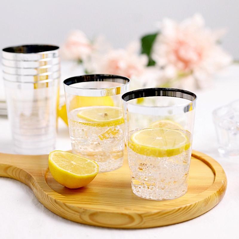 25 pcs 8 oz. Plastic Cups - Disposable Tableware