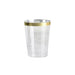 25 pcs 8 oz. Plastic Cups - Disposable Tableware PLST_CU0035_GOLD