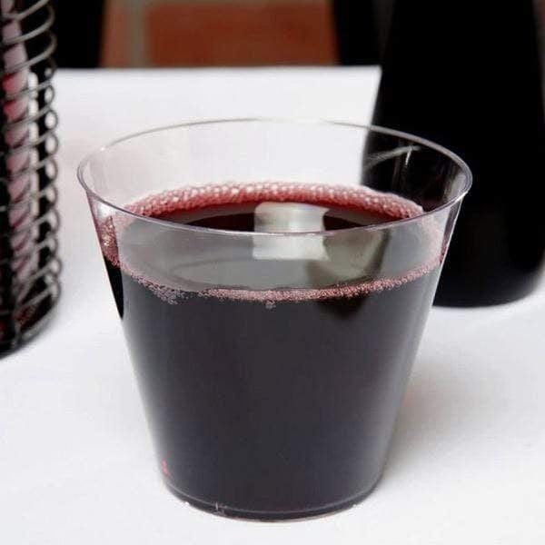 25 pcs 9 oz. Plastic Tumbler Cups - Disposable Tableware