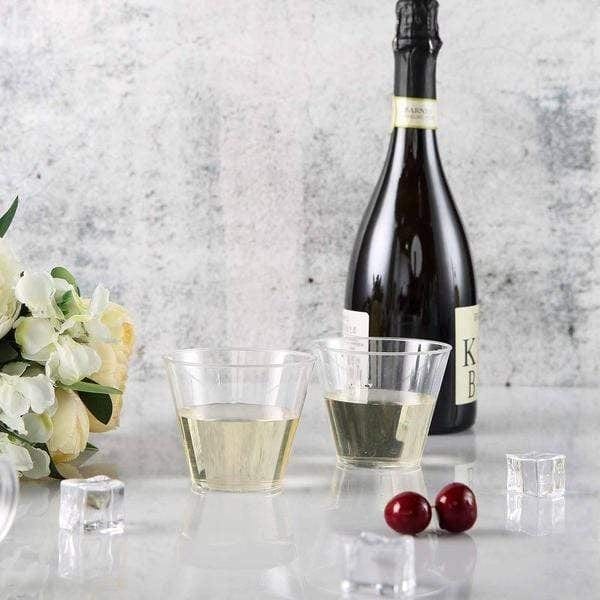 25 pcs 9 oz. Plastic Tumbler Cups - Disposable Tableware