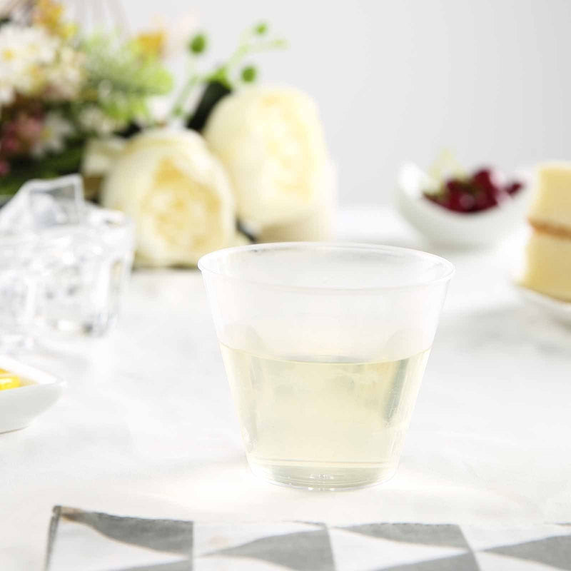 25 pcs 9 oz. Plastic Tumbler Cups - Disposable Tableware